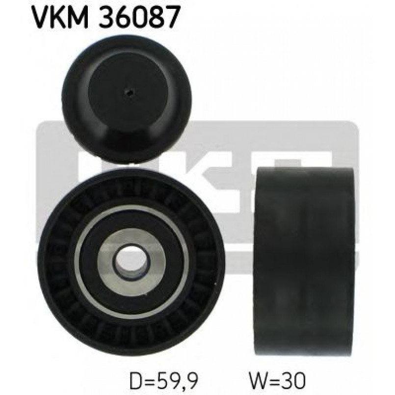 VKM 36087 SKF Обводний ролик